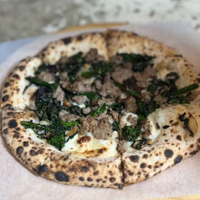 Large Sausage & Rapini.