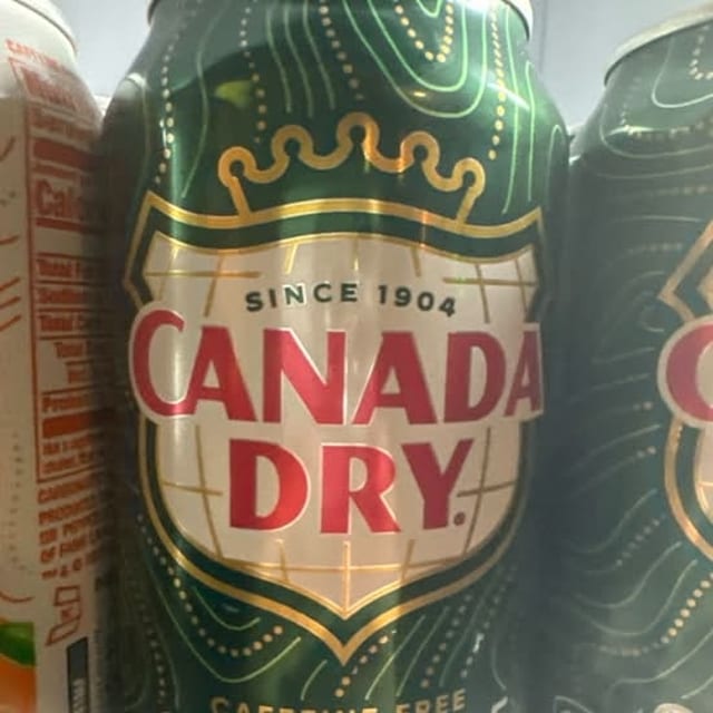 Canada Dry Ginger Ale.
