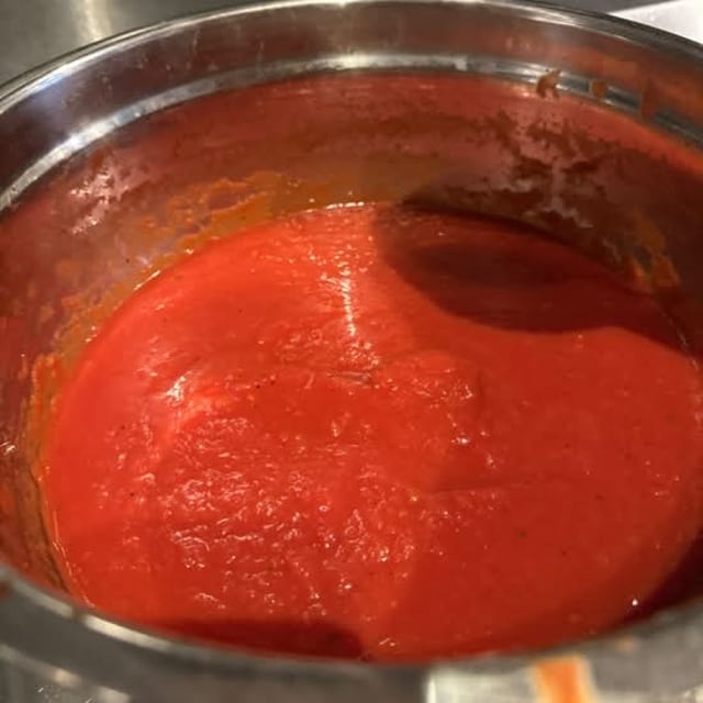 Extra Tomato Sauce.