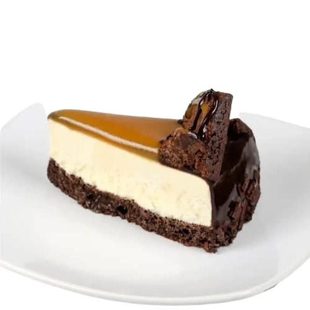 Brownie Chocolate Cheesecake.