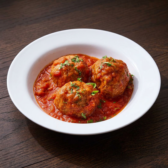 Beef Meatballs.
