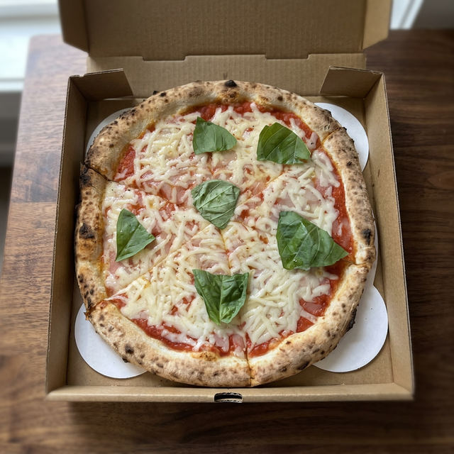 Vegan Cheese Margherita.