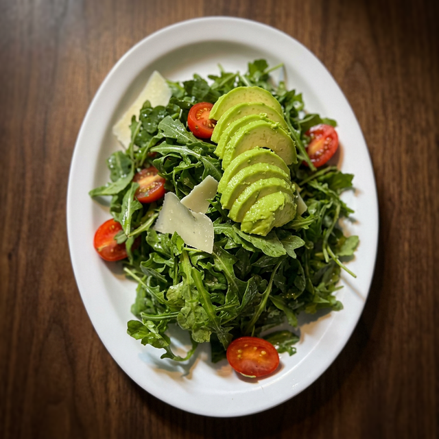 Baby Arugula Salad.